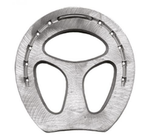 Colleoni Alu PPSCBB horseshoe, front with side clips