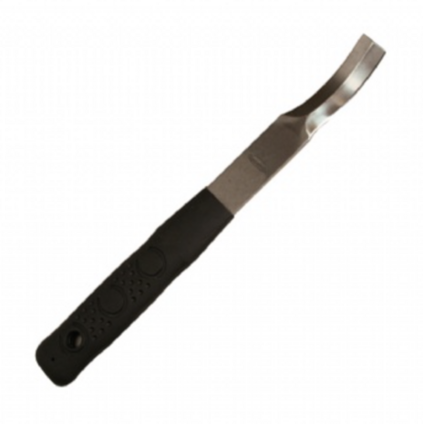 Blacksmith  - curved double-edged toeing knife