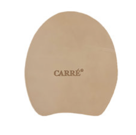 Carr&eacute; leather Wedged pads