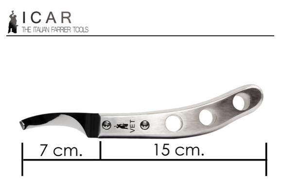 Icar Hoofknife Vet 2.0 - straight blade - interchangeable