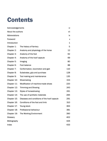 Farriery Skills &amp; Knowledge