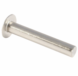 Aluminium nietjes / nagels voor pads, 4 x 25 mm Aluminium nietjes / nagels voor pads, 4 x 25 mm